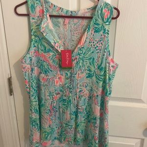 Lilly Pulitzer Sleeveless Sarasota Top